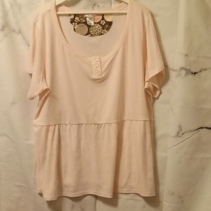 Pink K short sleeve top 3X 🩷🩷🩷🩷